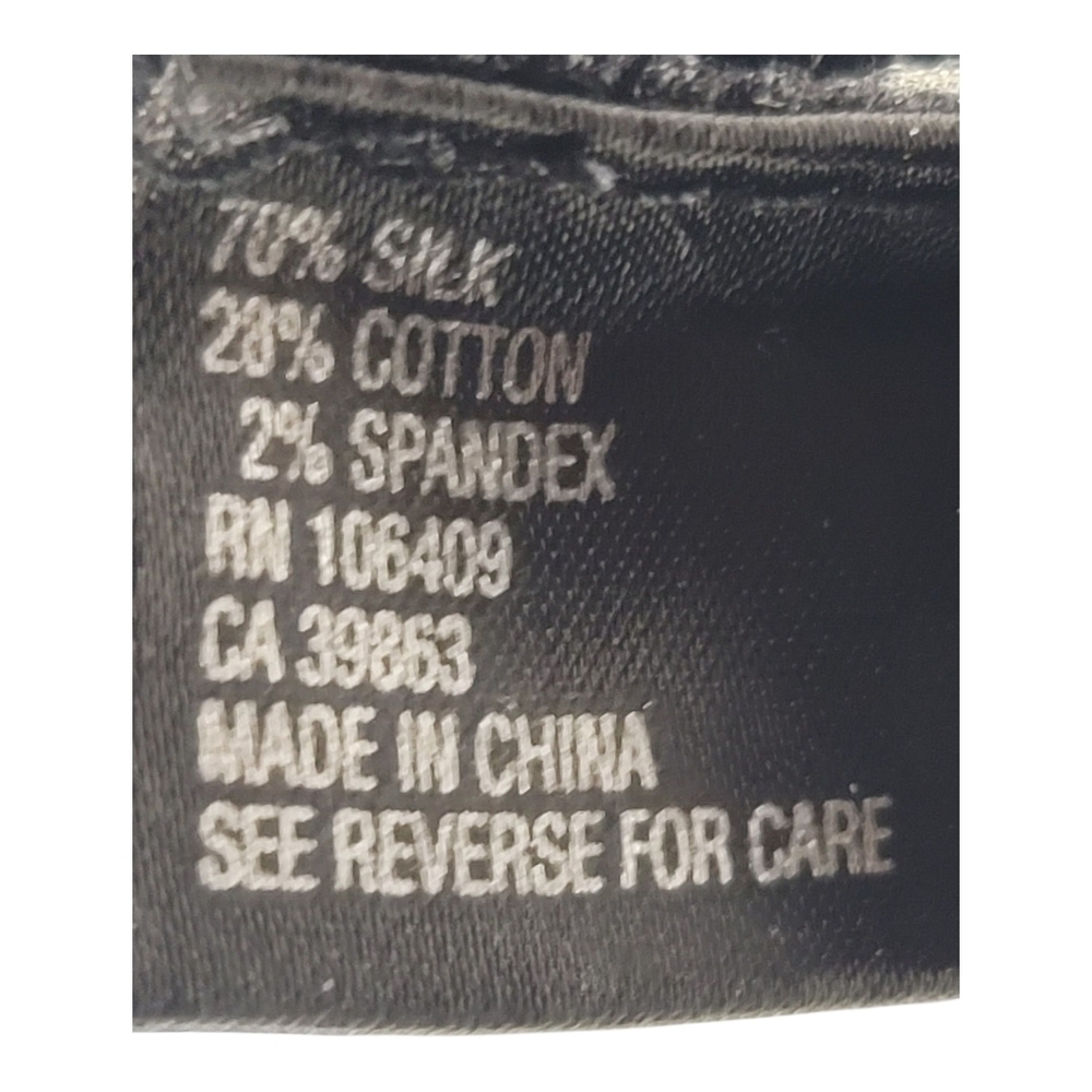 TAHARI - Size 4 Black & Mint Striped Sleeveless Sweater - Picture 6 of 6